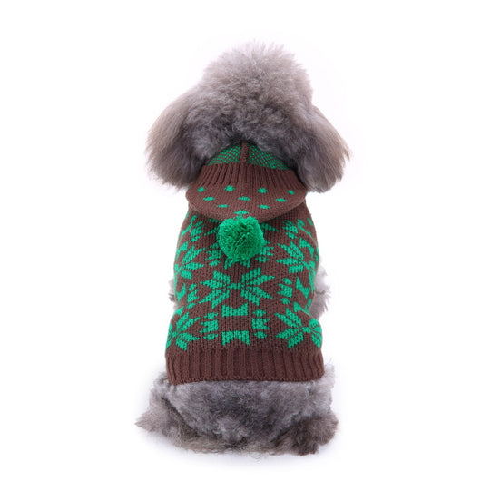 Suéter Navideño de Cuello Alto con Diseño de Huesos - Image 3