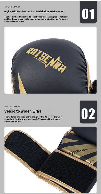 Guantes de Boxeo Sanda con Saco de Arena para Entrenamiento Profesional - Image 21