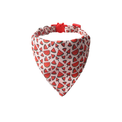Collar Triangular para Mascota Serie Frutas Coloridas con Moño - Image 17