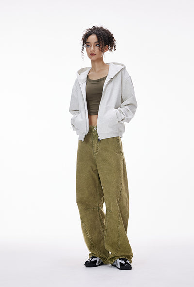 Pantalones Casuales Retro Desestructurados para Hombre - Image 13