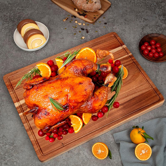 Tabla de Corte Acacia Mangium Premium para Cocina