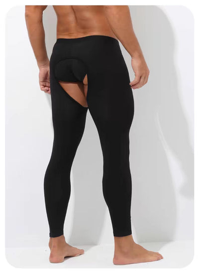 Pantalones Térmicos Ajustados Modal para Hombre - Diseño Abierto Otoño Invierno - Image 27