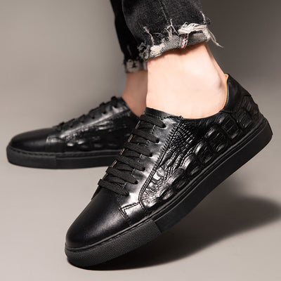 Zapatillas Skate Casual Patrón Hombre - Diseño Trendy Bajo - Image 7
