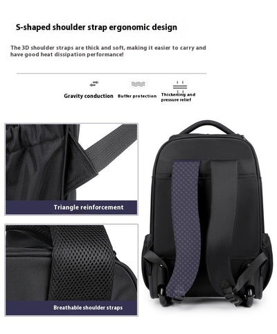 Mochila Trolley Expandible Airbag para Hombre - Image 10