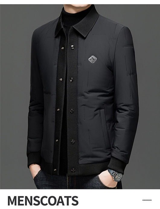 Chaqueta Acolchada con Solapa y Bajo Redondeado - Image 23