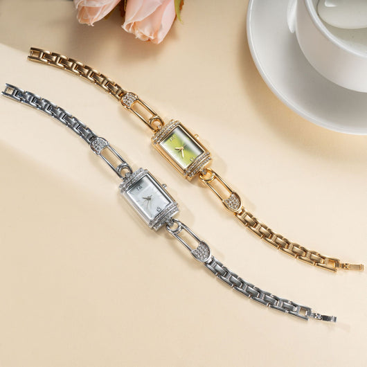 Reloj Cuadrado Lujo Ligero para Mujer con Diseño de Alto Nivel - Image 11