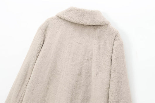 Abrigo de Piel Sintética Efecto Urbano - Estilo Crossborder para Mujer - Image 11