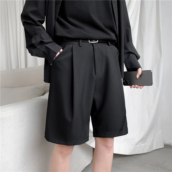Pantalones Casuales Slim Rectos de Cinco Bolsillos para Hombre