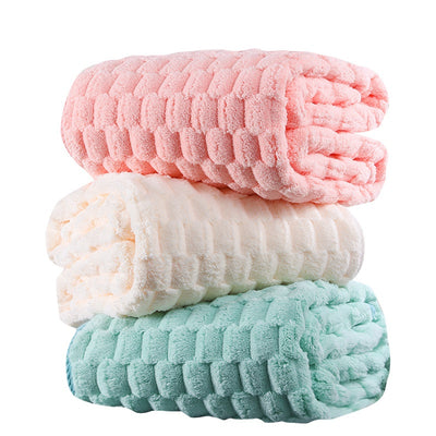 Toalla de Baño Gruesa Absorbente Coral Talla Grande - Fibra de Felpa Clase A sin Desprendimiento - Image 5