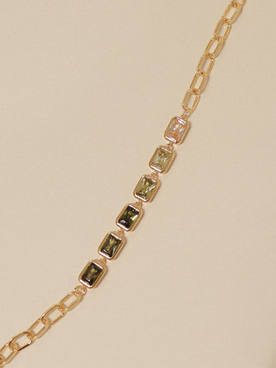 Pulsera Vintage con Gemas Degradadas para Mujer - Image 9