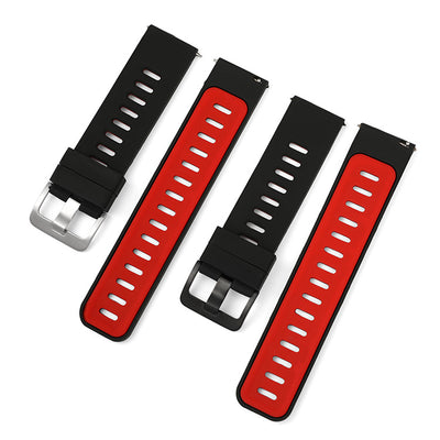 Correa Inteligente Bicolor de Silicona para Reloj Inteligente 20-22mm - Image 5