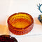 Cenicero de Vidrio Redondo Multicolor - Decoración Elegante