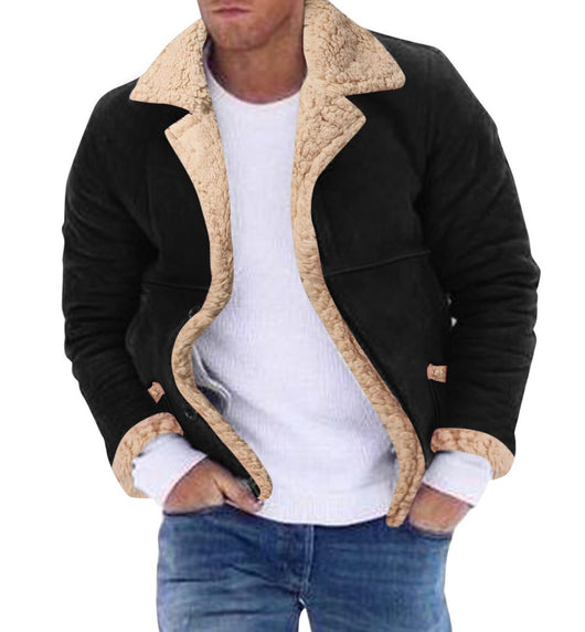 Chaqueta Acolchada para Hombre con Forro de Lana y Pelaje Integrado - Image 14