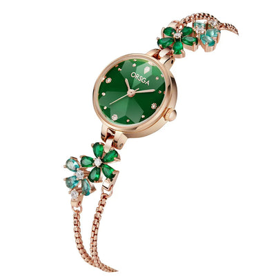Reloj Pulsera para Mujer con Diamantes Incrustados - Image 3