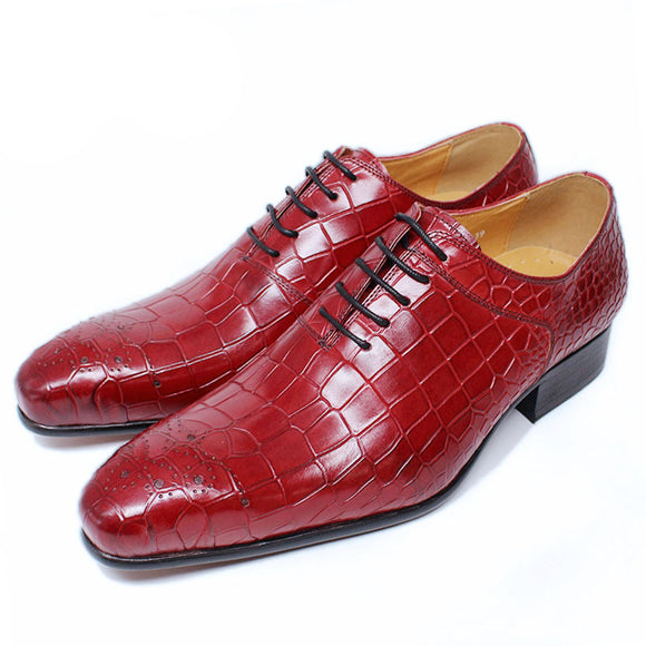 Zapatos de Cuero Oxford para Hombre - Elegancia Empresarial