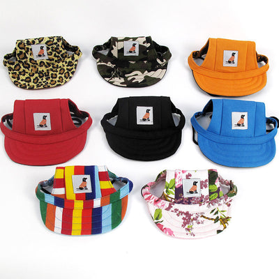 Gorra de Béisbol Protectora para Perros y Gatos - Verano y Viajes