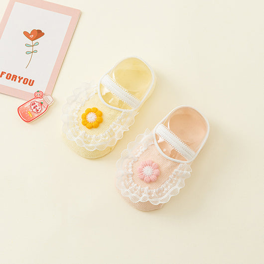 Calcetines Antideslizantes de Algodón Fino para Bebé y Niño Pequeño - Image 6
