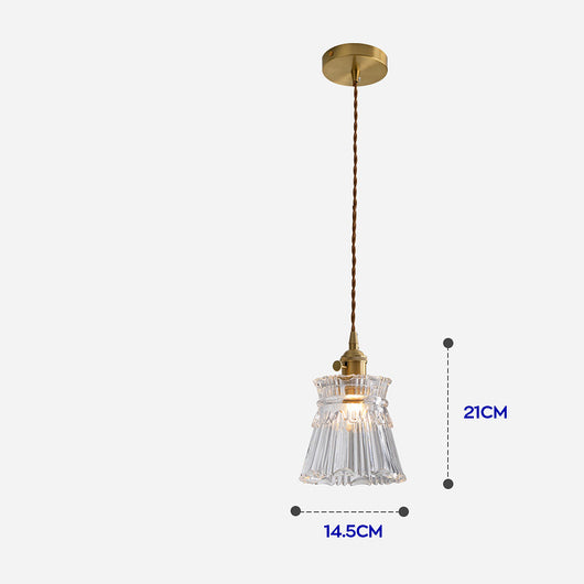 Lámpara de Mesa Chandelier Cobre Lujo para Dormitorio - Image 6