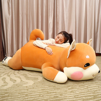 Peluche Shiba Inu Adorable - Almohada Cómoda para Dormir - Image 10