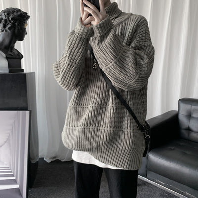 Suéter de Lana Tejida para Hombre - Estilo Casual Moderno - Image 3