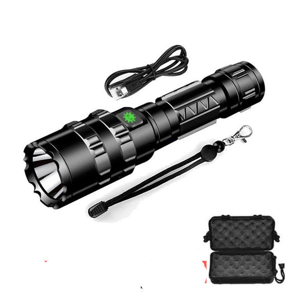 Linterna LED XM-L2 de Alto Rendimiento con Carga USB y Alcance Extendido
