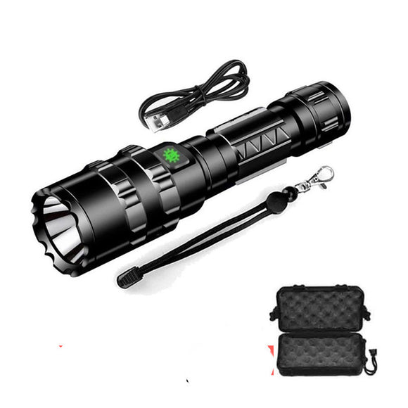Linterna LED XM-L2 de Alto Rendimiento con Carga USB y Alcance Extendido