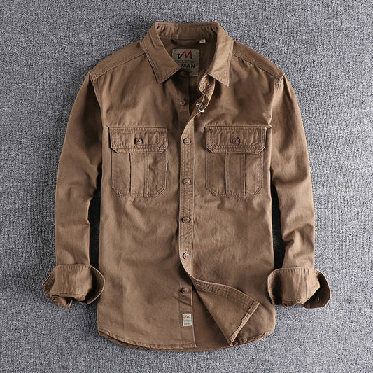 Chaqueta Camisa Multibolsillos para Trabajo - Lavado Fácil - Image 2