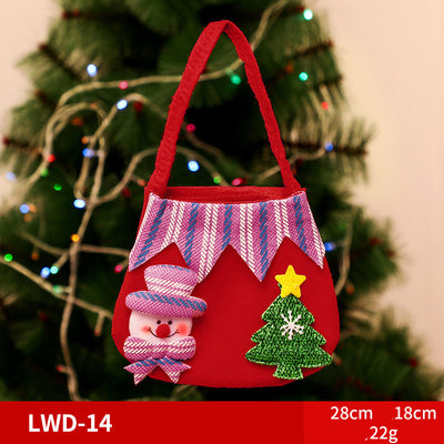 Bolsa de Regalo Navideña Portátil con Acabado Satinado - Image 38