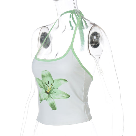 Top Corto Halter con Encaje y Cordones - Diseño Atrevido y Moderno - Image 14