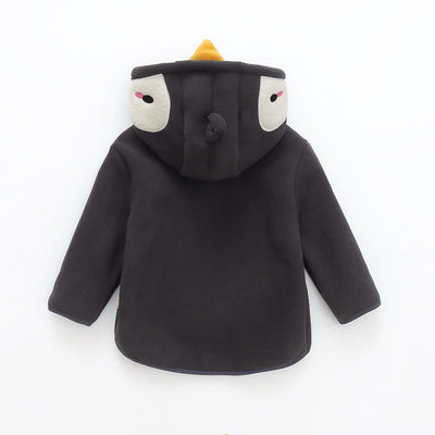 Chaqueta Infantil Cálida con Capucha y Diseño Divertido - Image 9