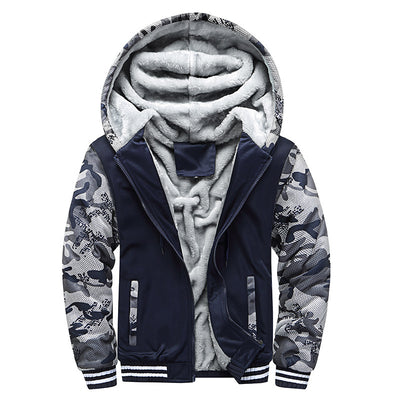 Chaqueta Deportiva Coreana de Terciopelo Grueso para Hombre - Image 5