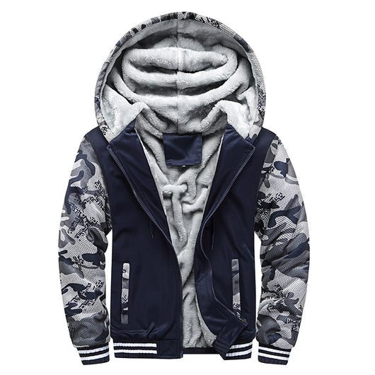 Chaqueta Deportiva Coreana de Terciopelo Grueso para Hombre - Image 5