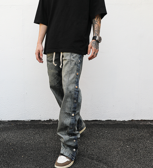 Pantalón Denim con Cordón Ajustable - Image 7