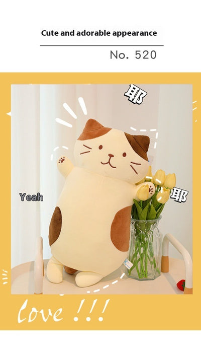 Peluche Gato de Queso Gigante - Almohada Suave para Dormir - Image 23