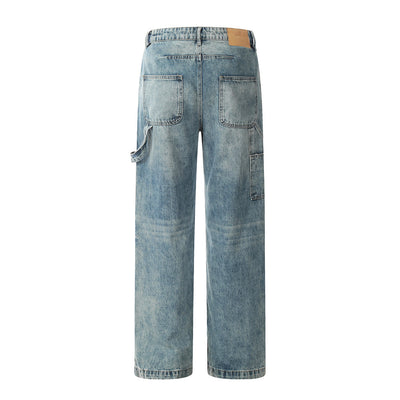 Pantalones Vaqueros Holgados para Hombre - Corte Recto Casual - Image 2
