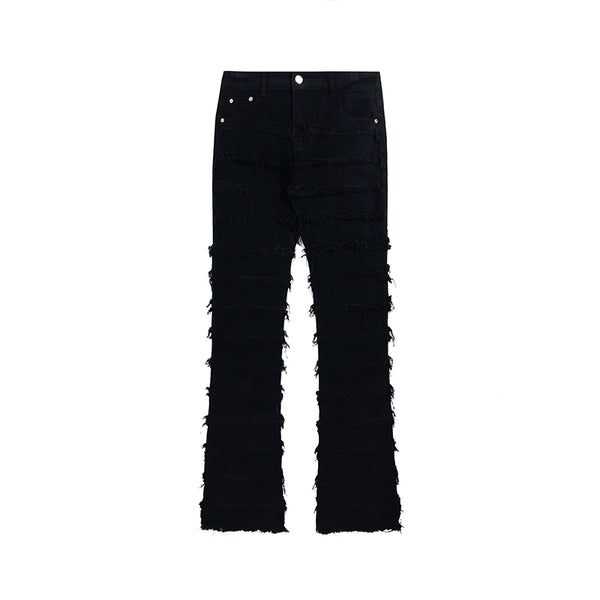 Jeans Destruidos Raw Edge Estilo Urbano - Image 7