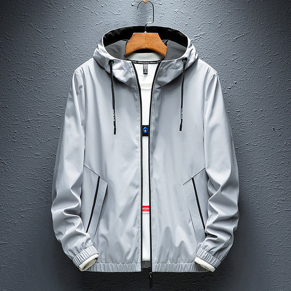 Chaqueta Casual con Capucha - Estilo Moderno y Versátil - Image 5