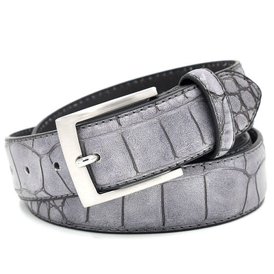 Cinturón Casual para Hombre con Hebilla de Pasador y Patrón Decorativo - Image 4