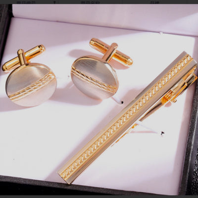 Juego de Gemelos y Clip de Corbata Ejecutivo para Hombre - Image 8