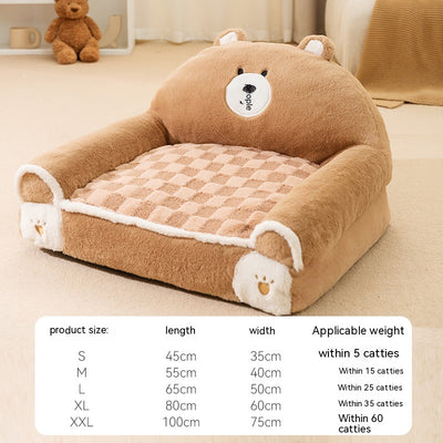 Cama Térmica de Angora para Perros Pequeños y Medianos - Sofá Cálido para Mascotas - Image 3