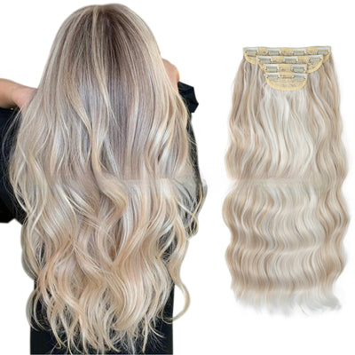 Set de 4 Pelucas de Fibra Térmica para Mujer - Cambio de Look Instantáneo - Image 18