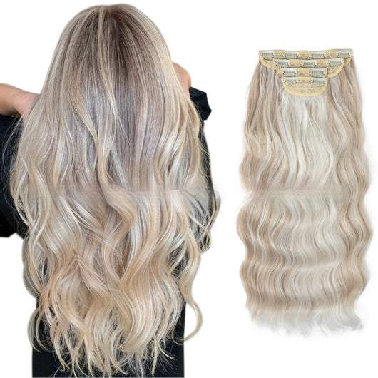 Set de 4 Pelucas de Fibra Térmica para Mujer - Cambio de Look Instantáneo - Image 18