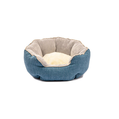 Cama Térmica Octagonal para Mascotas con Lana y Colchoneta Removible - Image 12