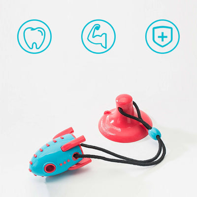 Juguete Mordedor Interactivo para Perros con Dispensador de Alimento - Image 8
