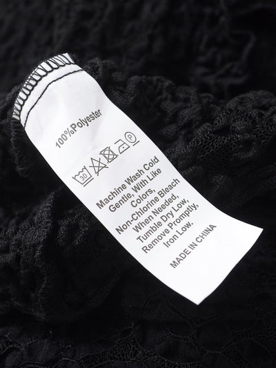 Blusa Ajustada de Encaje con Mangas Largas para Primavera y Verano - Image 6