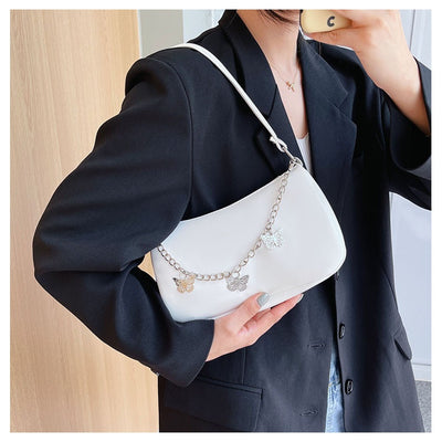 Bolso Bandolera Mariposa con Cadena - Cartera Versátil Comodidad Diaria - Image 14