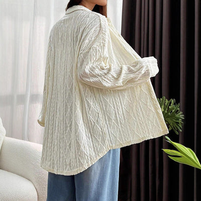 Camisa Suelta Oversize para Mujer - Abrigo Versátil - Image 2