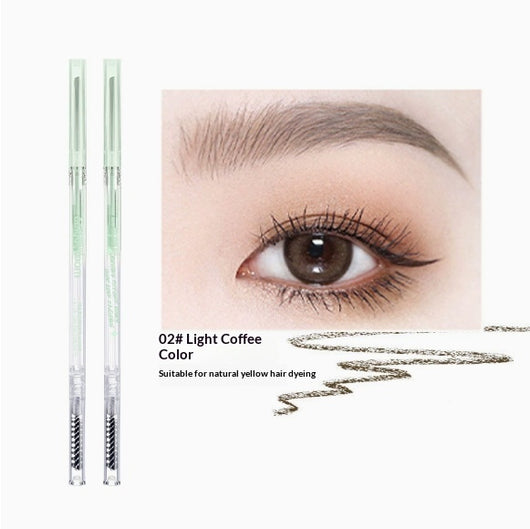 Lápiz de Cejas Doble Punta Ultrafino Impermeable de Larga Duración - Image 6