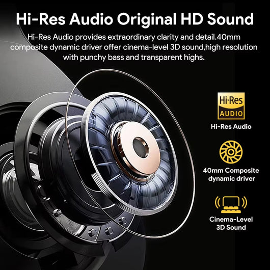 Auriculares Bluetooth H3 con Cancelación Activa de Ruido y Batería Ultra Duradera - Image 24