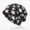 Gorro 3 en 1 con Patrón Pentagrama - Bufanda, Gorro y Cuello para Hombre y Mujer